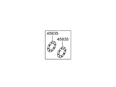 Hyundai 45834-23000 Spacer Set-Differential Gear