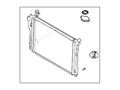 Hyundai 25310-B1250 Radiator Assembly