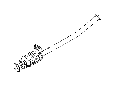 Hyundai 28650-2E410 Center Exhaust Pipe