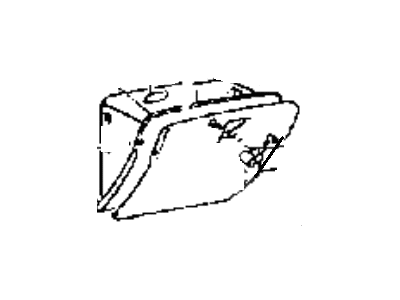 Hyundai 84512-22000-FK Cover Assembly-Glove Box Housing