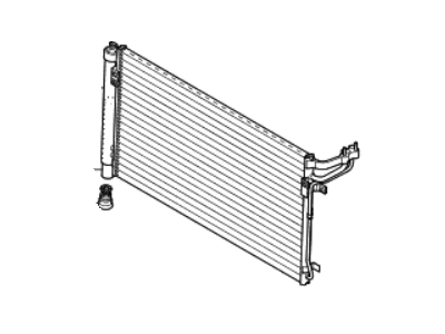 Hyundai Genesis A/C Condenser - 97606-B1200