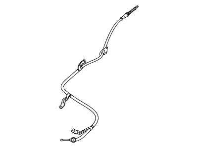 2017 Hyundai Elantra Parking Brake Cable - 59770-F2100