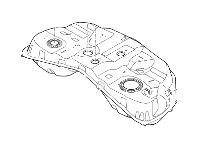 Hyundai 31150-B1500 Tank Assembly-Fuel