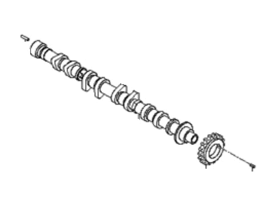 Hyundai 24200-23501 Camshaft Assembly-Exhaust