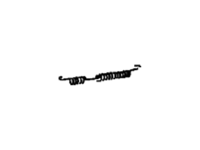 Hyundai 58311-31000 Spring-Shoe Return,Upper LH