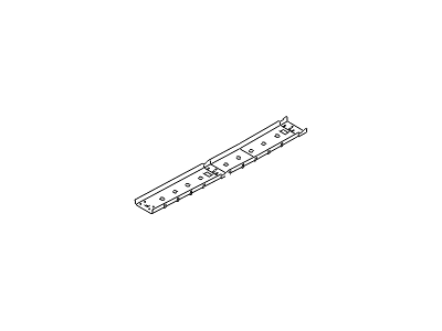 Hyundai 31316-2V000 Rear Protector-Plastic Fuel Line