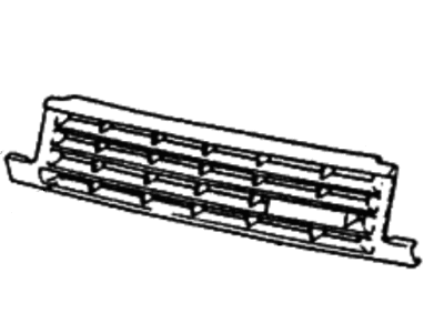 1986 Hyundai Excel Grille - 86351-21240