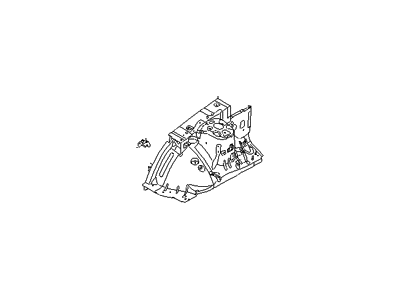 Hyundai 64502-2M500 Panel Assembly-Fender Apron,RH