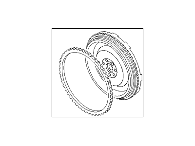 Hyundai 23200-2C010 Flywheel-Dual Mass