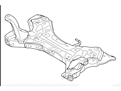 Hyundai Sonata Hybrid Front Cross-Member - 62400-4R000
