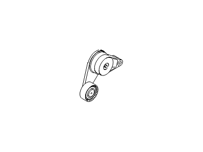 Hyundai 25281-2E300 Tensioner Assembly