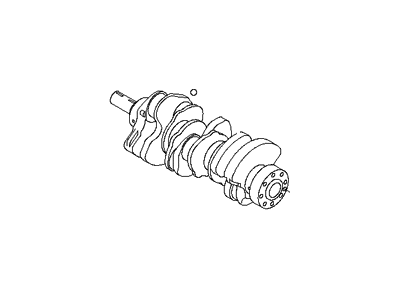 Hyundai Genesis Crankshaft - 626R6-3CA00