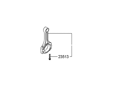 Hyundai 23510-3CJA0 Rod Assembly-Connecting