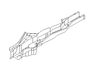 Hyundai 65720-39110 Member Assembly-Rear Floor Side,RH