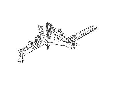 Hyundai 64602-C2000 Member Assembly-Front Side,RH