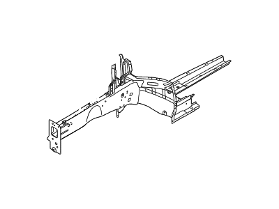 Hyundai 64601-C2000 Member Assembly-Front Side,LH