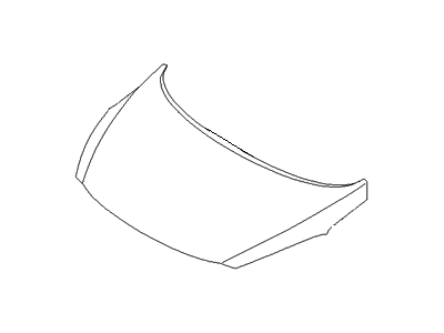 Hyundai Elantra GT Hood - 66400-A5000