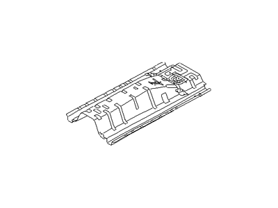 Hyundai 65113-2V010 Panel Assembly-Center Floor,Center