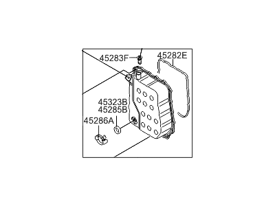 Hyundai 45280-3B001 Cover-Valve Body