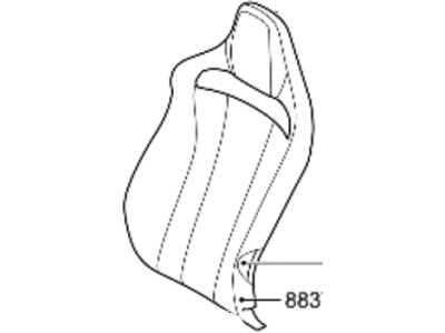 Hyundai Elantra N Seat Cover - 88360-IB700-NGH