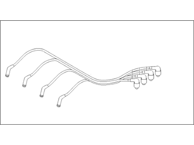 2005 Hyundai Accent Spark Plug Wire - 27501-22B00