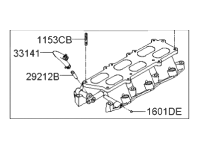 2012 Hyundai Genesis Coupe Intake Manifold - 28310-3C800