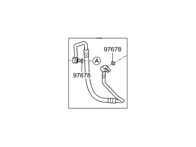 Hyundai 97762-2V701 Hose-Discharge