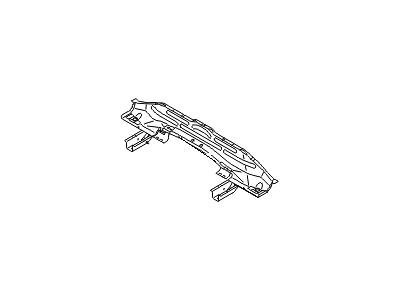 Hyundai 65631-4W000 Member Assembly-Rear Floor Front Cross Complete