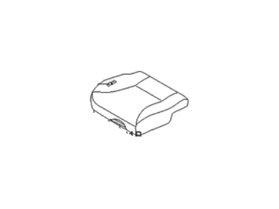Hyundai 89100-4D143-CS2 Cushion Assembly-Rear Seat