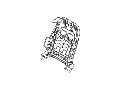 Hyundai 88410-2V140 Frame Assembly-FR Seat Back PASSEN