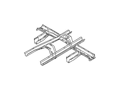 Hyundai 65200-2W200 Member Assembly-Center Floor Complete