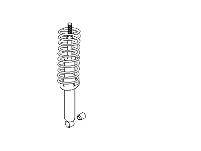 1999 Hyundai Sonata Shock Absorber - 55311-38600