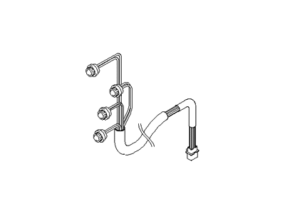 Hyundai 92419-26500 Rear Combination Holder & Wiring