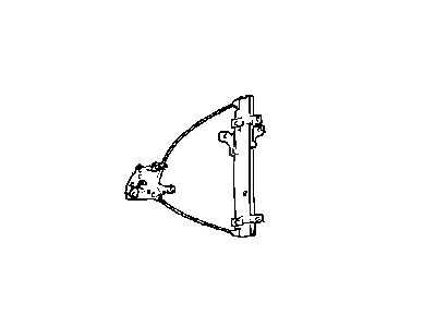 1992 Hyundai Elantra Window Regulator - 82403-28100