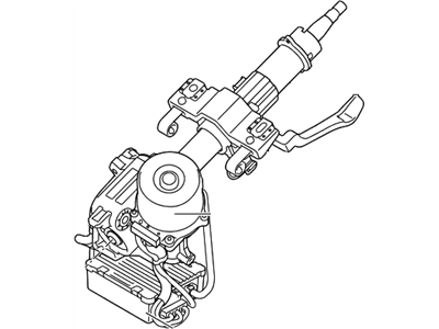 2013 Hyundai Veloster Steering Column - 56310-2V951