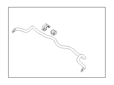 Hyundai Sonata Sway Bar Kit - 54810-3K000