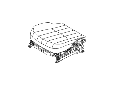 Hyundai 88200-3N300-XIR Cushion Assembly-Front Seat,Passenger