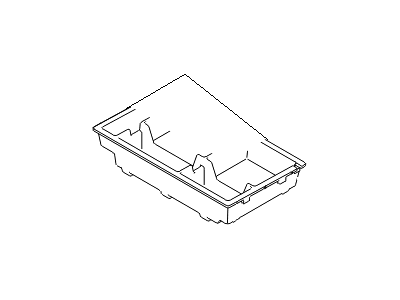 Hyundai 85725-4Z000-4X Tray Assembly-Luggage Floor Under