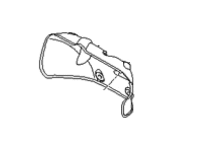 Hyundai Veracruz Exhaust Heat Shield - 28525-3C142