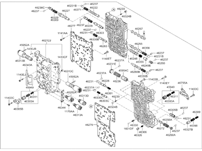 Hyundai Kona Valve Body - 46210-3F800