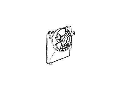 Hyundai 25350-33300 SHROUD-Radiator