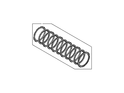 Hyundai 45425-26700 Disc Set-Clutch