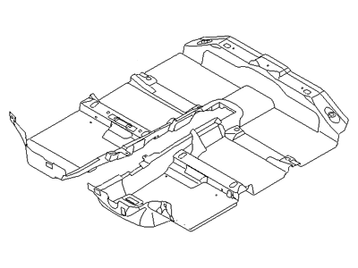 Hyundai 84260-2S320-9P Carpet Assembly-Floor