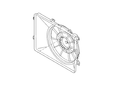 Hyundai 25350-2S500 SHROUD-Radiator