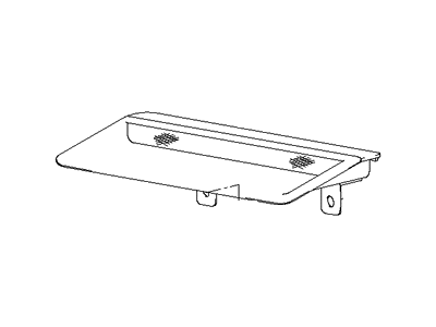 Hyundai 92700-2C000-LK Lamp Assembly-High Mounted Stop