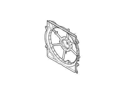 Hyundai 25350-C2100 SHROUD-Radiator