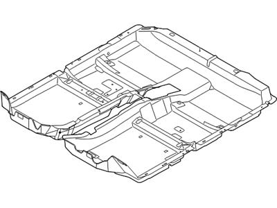 Hyundai 84260-2V201-RY Carpet Assembly-Floor