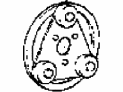 1992 Hyundai Sonata A/C Clutch - 97644-33300