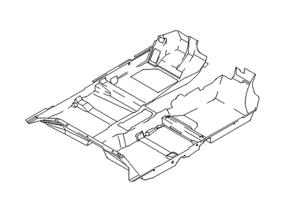 Hyundai 84260-2D551-OH Carpet Assembly-Floor