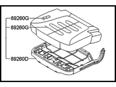 Hyundai 89200-0W400-J42